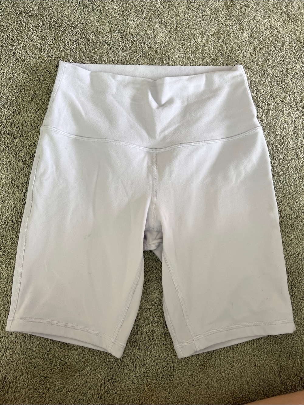 Lululemon lilac biker shorts